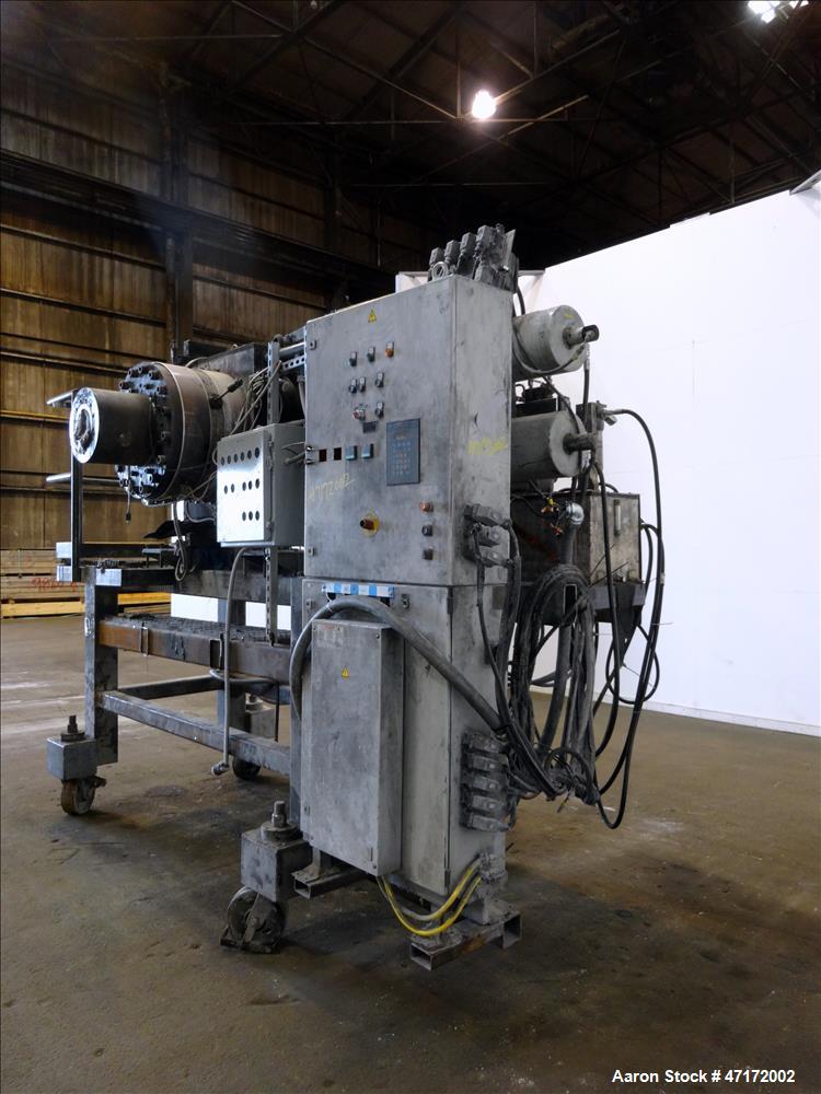 Used Kreyenborg Back Flushing Hydraulic Screen Changer, Type LK-SWE-730.
