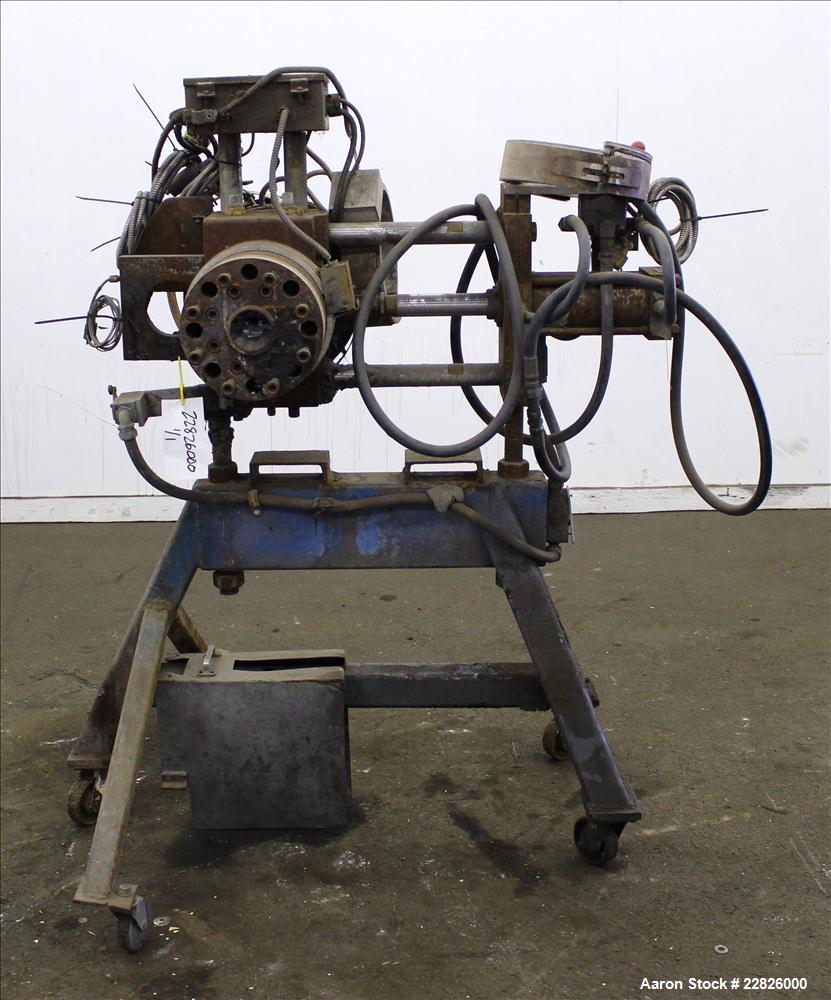 Used MGB 4-1/2" Hydraulic Screen Changer, Model 4500