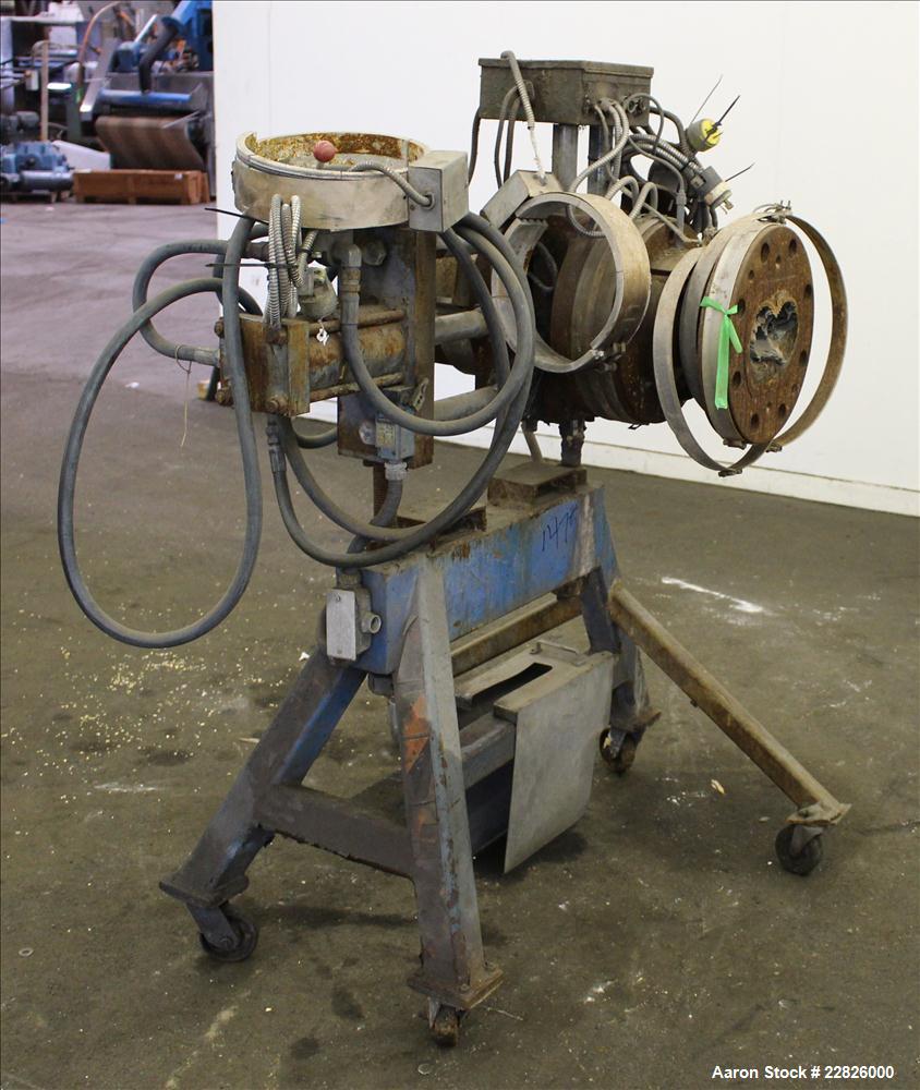 Used MGB 4-1/2" Hydraulic Screen Changer, Model 4500