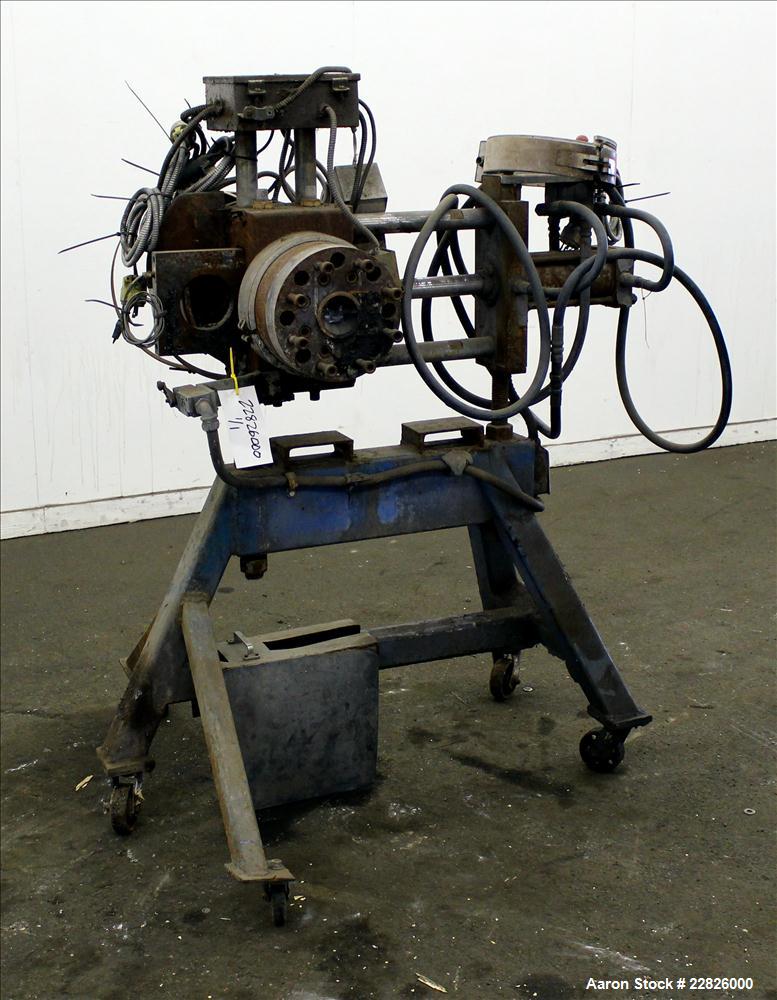 Used MGB 4-1/2" Hydraulic Screen Changer, Model 4500