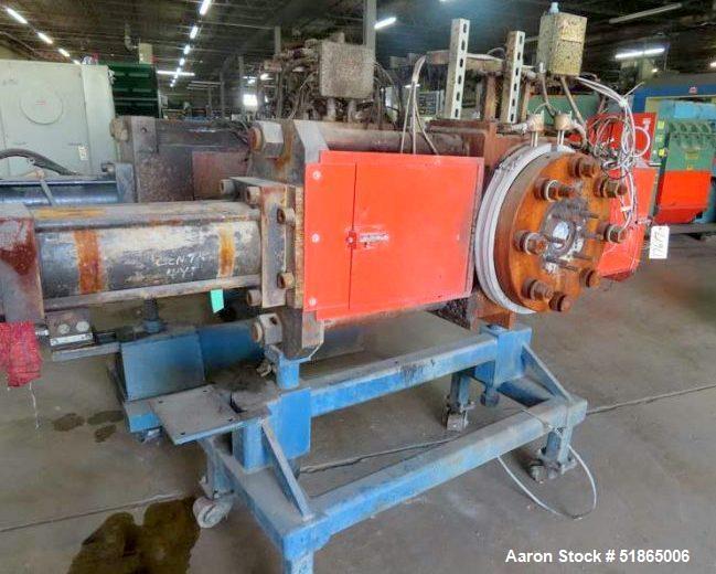 Used MGB Model SC12 Slide Plate Screen Changer – 12" Breaker Plates, Hydraulic Power Pack
