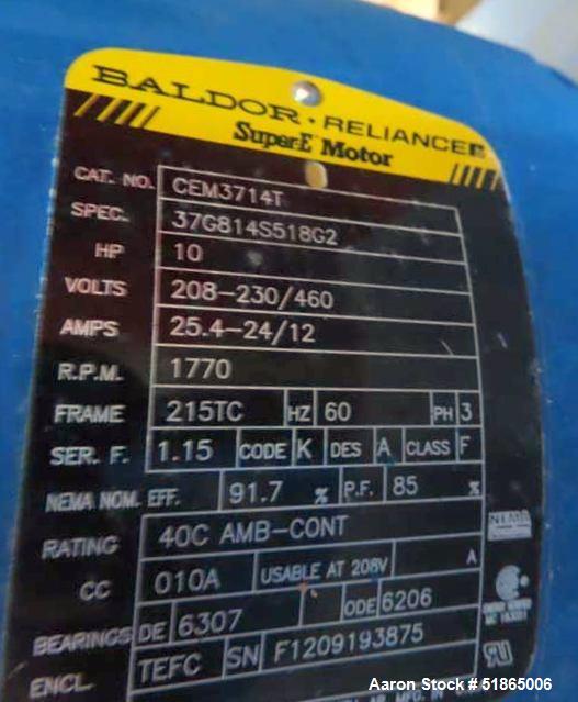 Usado- MGB Modelo SC12 Cambiador de pantalla de placa deslizante. (2) Placas de interruptor nominales de 12' de diámetro. La...