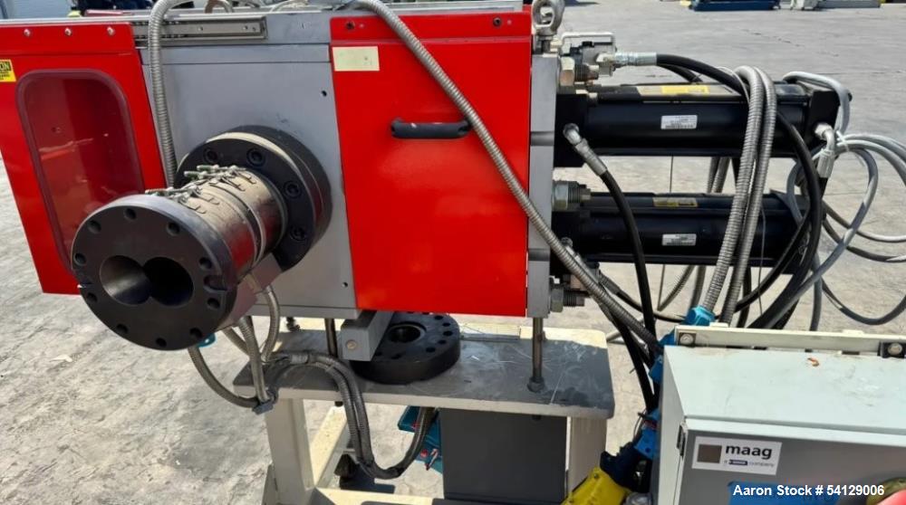 Used Maag CSC-149 Continuous Double-Piston Screen Changer | 3,000 lb/hr | 100 Mesh | 350°F | Built 2018