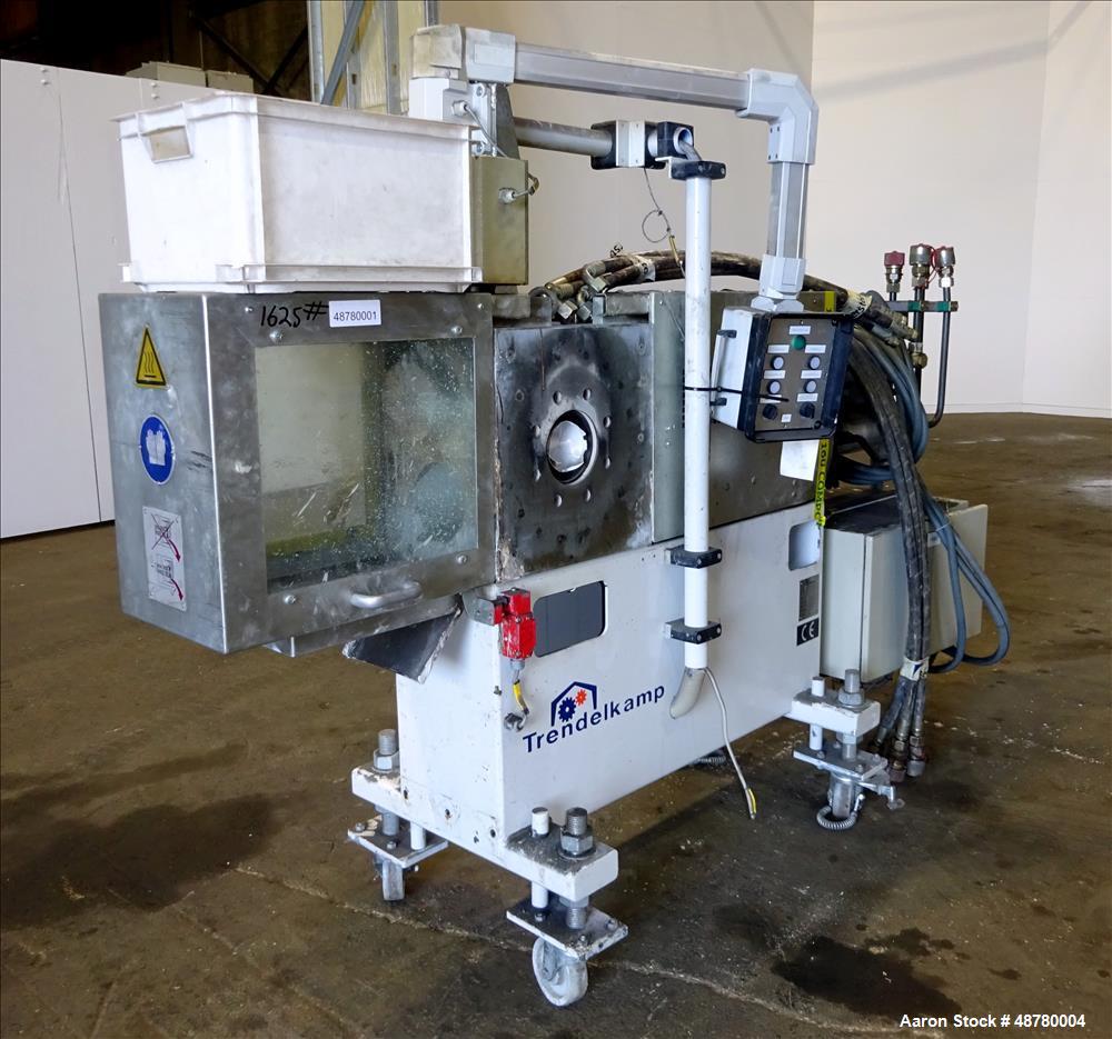 Used Trendelkamp screen changer, type 5.1. Capacity 3300lbs/1500 KG per hour.