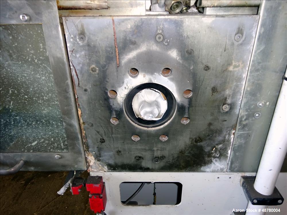 Used Trendelkamp screen changer, type 5.1. Capacity 3300lbs/1500 KG per hour.