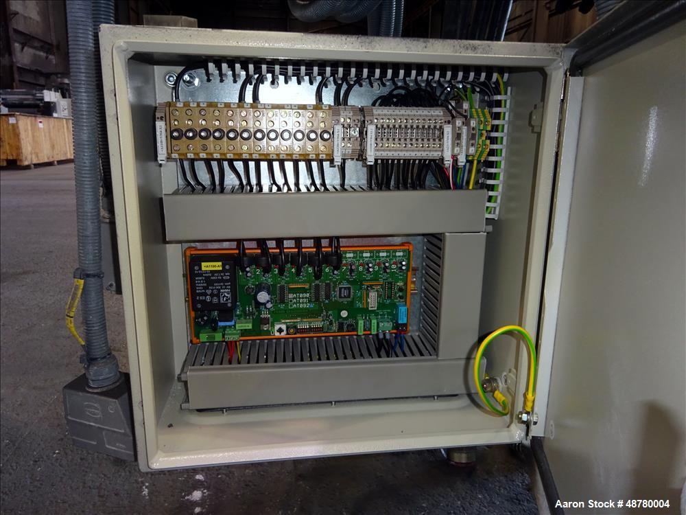 Used Trendelkamp screen changer, type 5.1. Capacity 3300lbs/1500 KG per hour.