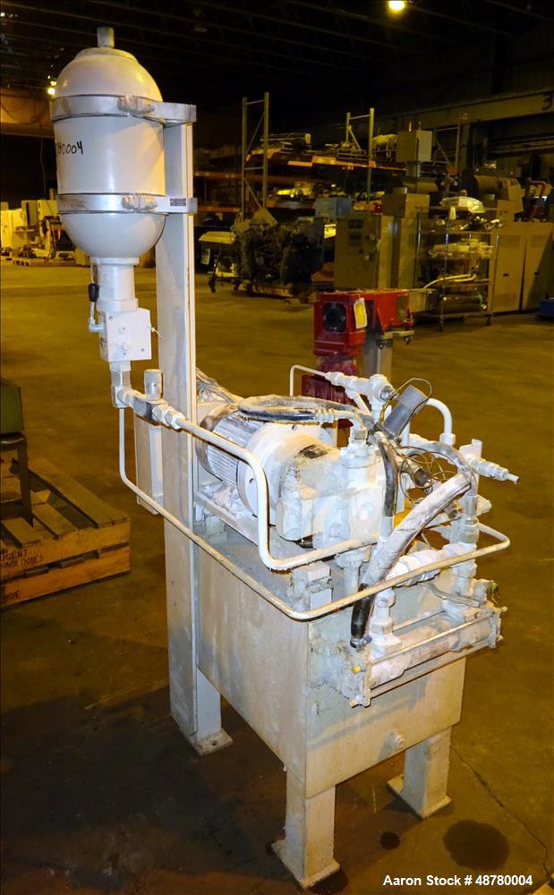Used Trendelkamp screen changer, type 5.1. Capacity 3300lbs/1500 KG per hour.