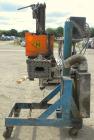 Used 6'' Hydraulic Screen Changer. Last used on an approximate 63 mm twin screw extruder. Includes a 7.5 kW, 3/50/220/380 volt, 1450 rpm hydraulic power pack. Screen changer mounted on a carbon steel...