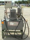 Used 6'' Hydraulic Screen Changer. Last used on an approximate 63 mm twin screw extruder. Includes a 7.5 kW, 3/50/220/380 volt, 1450 rpm hydraulic power pack. Screen changer mounted on a carbon steel...