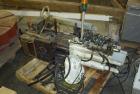 USED: Kreyenborg polymer filter, model K-SWE-101. Dual bolt screenchanger, 96.3 mm screen, 308-838 lb per hour, upstream adapter flangetapped for 6 holes, M20 on 11' B C, downstream tapped for 4 hole...
