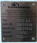 Used Trendelkamp Screen Changer, Type TASK 8.1.