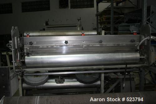 USED: Corona treatment system. 1400-1600 mm width Vetaphone Corona Plus system for plastic films and metallized foils. Corona-Plus Systems add value to flexible packaging by the promotion of improved...