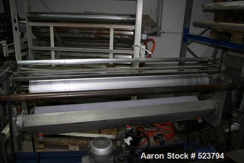 USED: Corona treatment system. 1400-1600 mm width Vetaphone Corona Plus system for plastic films and metallized foils. Corona-Plus Systems add value to flexible packaging by the promotion of improved...