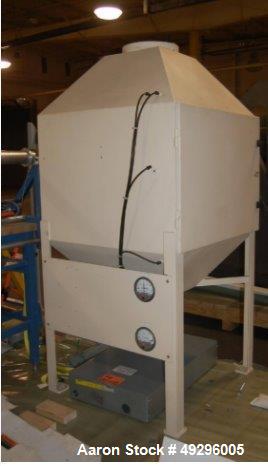 Used 62" wide Enercon 2-side treater Model LM3444-144, Serial #C24420-03. Has 3 kw Compak 2000 control and 7 kva high voltage transformer. Includes Enercon Ozone Decomp unit Model LM3686-104-0752-2, ...