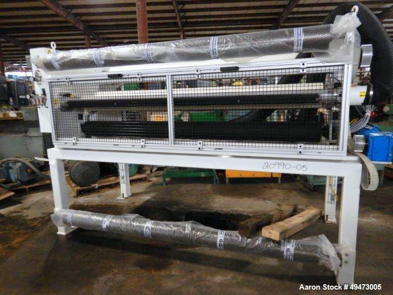 Used- ENERCON Film Treater, Approximate 92'' Wide. Includes Operator Controls. Previously used on approximate 30 mil Solar F...