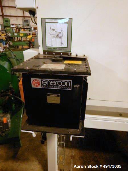 Used- ENERCON Film Treater, Approximate 92'' Wide. Includes Operator Controls. Previously used on approximate 30 mil Solar F...