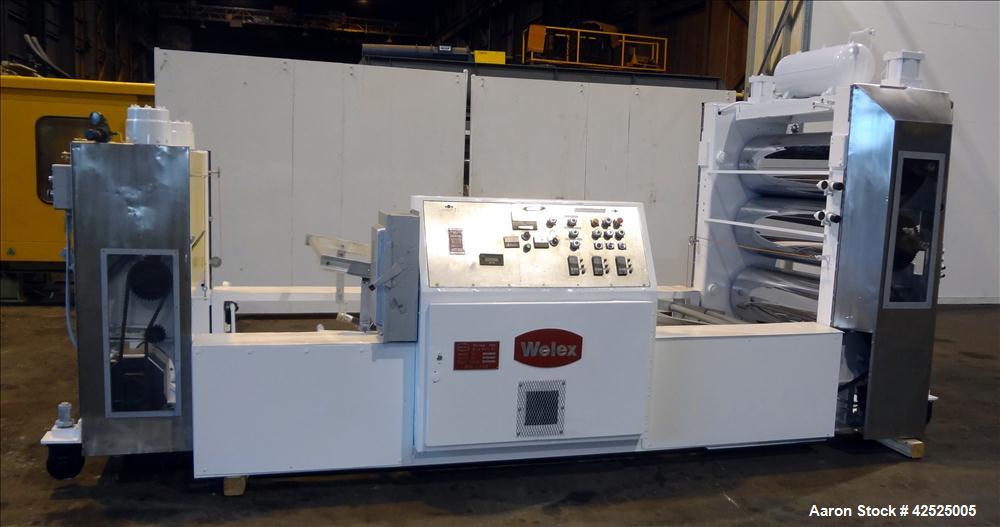 Used Welex 3 Roll Sheet Stack, Model 18X53SLRH