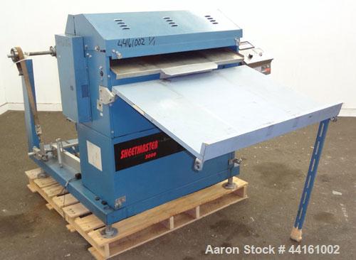 Used Rosenthal Manufacturing Sheetmaster Sheeter, Model SM-30T