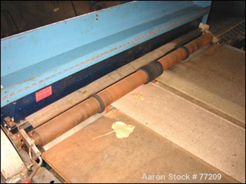 Used Rosenthal Sheeter, Model WA-5-4-HUCOCV