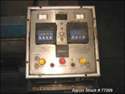 Used Rosenthal Sheeter, Model WA-5-4-HUCOCV