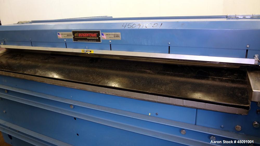 Used Rosenthal Manufacturing 45 Degree Sheeter, Model WA-AC-2-5UBEAA-24