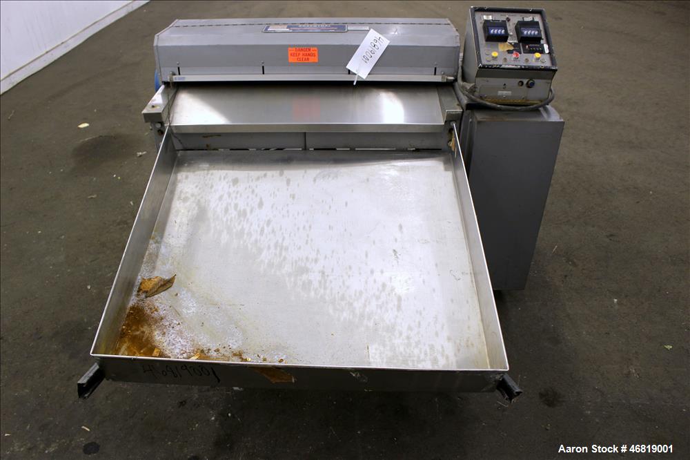 Used Rosenthal Wrap-O-Matic Sheeter, Model WA-S-3-UBTEVAA.