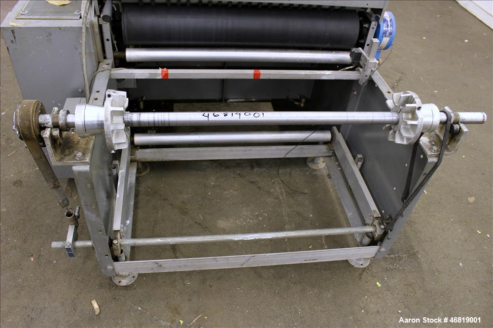 Used Rosenthal Wrap-O-Matic Sheeter, Model WA-S-3-UBTEVAA.