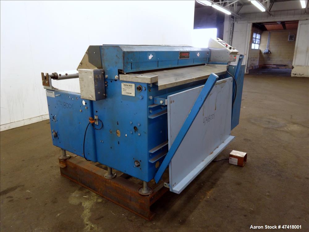 Used Rosenthal Manufacturing Sheeter, Model WA-S-4-HUBTEAAA-12.
