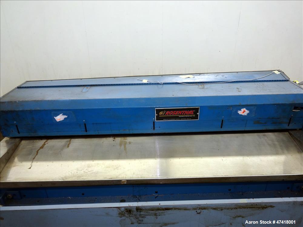 Used Rosenthal Manufacturing Sheeter, Model WA-S-4-HUBTEAAA-12.