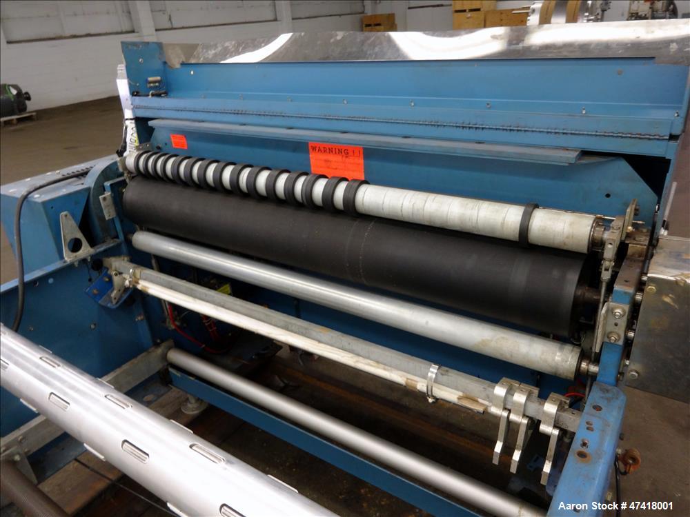 Used Rosenthal Manufacturing Sheeter, Model WA-S-4-HUBTEAAA-12.