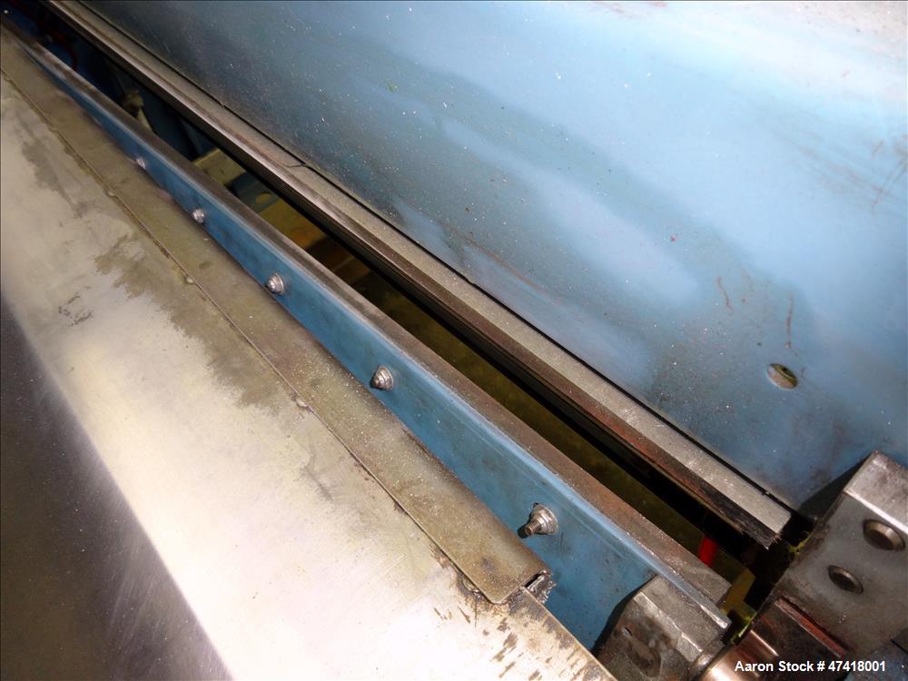Used Rosenthal Manufacturing Sheeter, Model WA-S-4-HUBTEAAA-12.