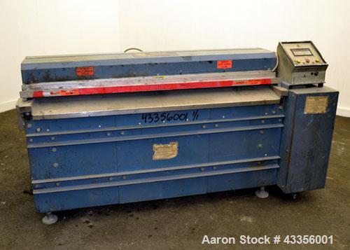 Used Rosenthal Manufacturing Sheeter, Model WA-S-5-H1SHEVAA