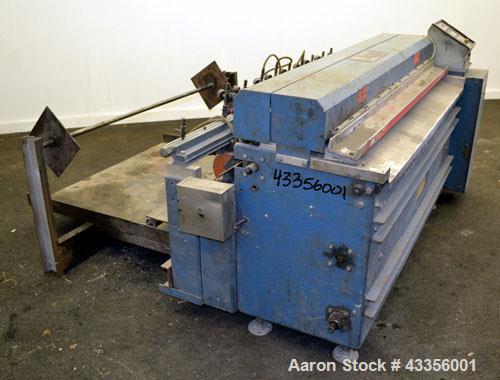 Used Rosenthal Manufacturing Sheeter, Model WA-S-5-H1SHEVAA
