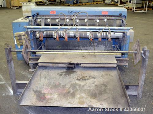 Used Rosenthal Manufacturing Sheeter, Model WA-S-5-H1SHEVAA