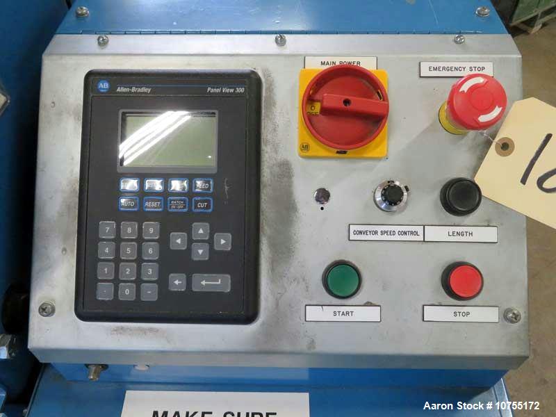 Used Rosenthal 36" Servo-Driven Sheeter – Model WM3HUJEAAAPLCC-24, Integral Unwind, 750 lb Capacity, AB Controls