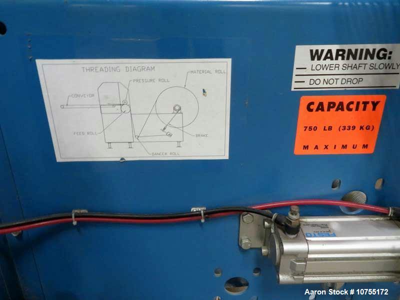Used Rosenthal 36" Servo-Driven Sheeter – Model WM3HUJEAAAPLCC-24, Integral Unwind, 750 lb Capacity, AB Controls