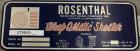 Used Rosenthal Wrap-O-Matic Sheeter, Model WA-S-3-UBTEVAA.