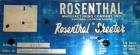 Used Rosenthal Sheeter, Model WA-S-6-HSTREVAAAA.