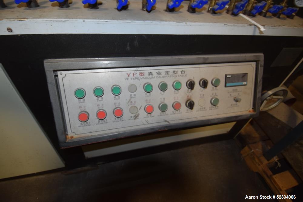 Used Xintian Machinery 800mm Wide Vacuum Calibration Table, Serial# 201400067, Built 2014.