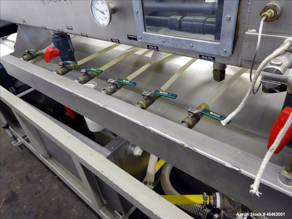 Used Coniar Model MT104-10-3 Vacuum Sizing Tank