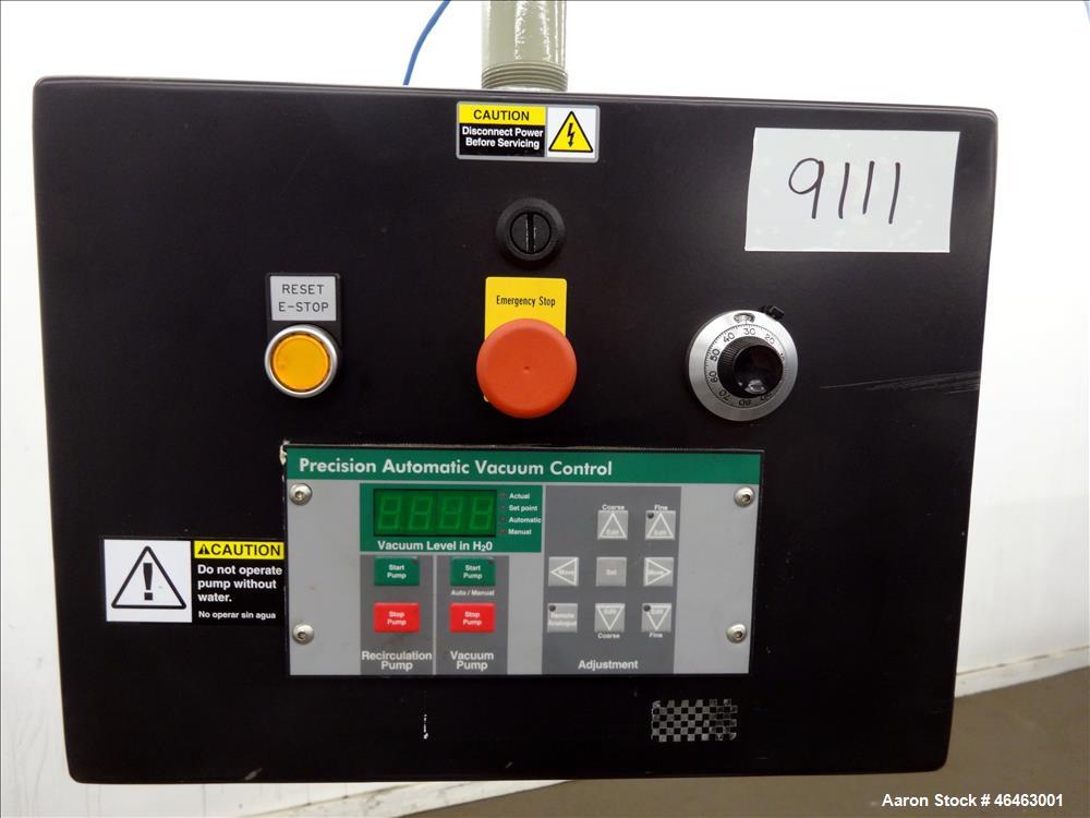 Used- Coniar Model MT104-10-3 Vacuum Sizing Tank