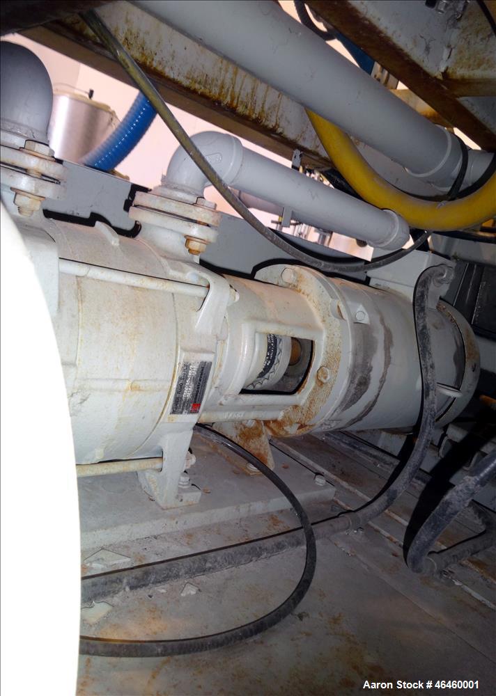 Used Custom Downstream Systems Vacuum Calibration Table With Water Recirculation System, Model CVC 22-475. Tank approximate 12" wide x 216" long x 14" deep, approximate table 26" wide x 264" long. In...