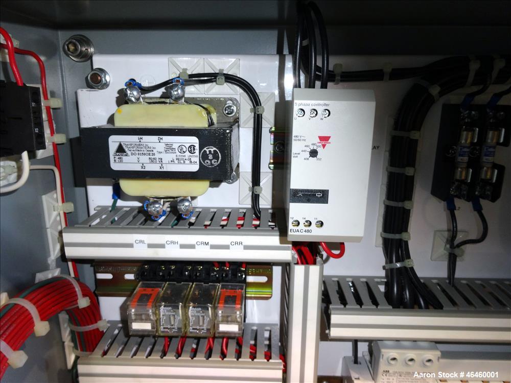 Used Custom Downstream Systems Vacuum Calibration Table With Water Recirculation System, Model CVC 22-475. Tank approximate 12" wide x 216" long x 14" deep, approximate table 26" wide x 264" long. In...