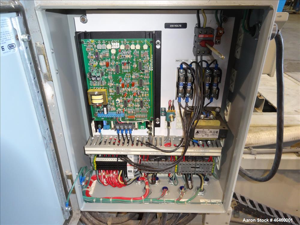 Used Custom Downstream Systems Vacuum Calibration Table With Water Recirculation System, Model CVC 22-475. Tank approximate 12" wide x 216" long x 14" deep, approximate table 26" wide x 264" long. In...