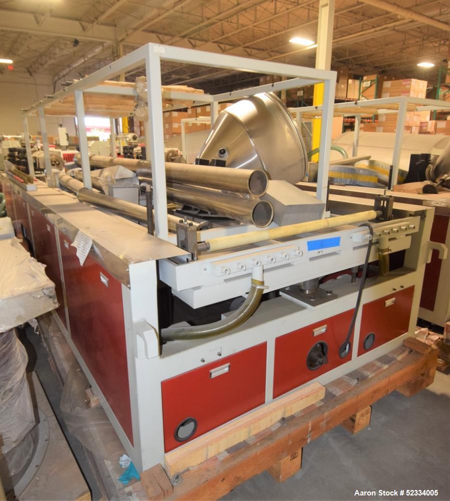 Used JWell Extrusion Machinery Vacuum Calibration Unit. Shaping range 0-1400mm, effective length 5000mm, Serial# MP1411/174.