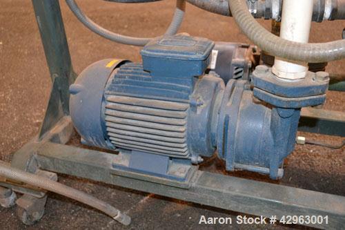 Used Al-Be Industries Vacuum Sizing Tank, Model C-7-216, 304 Stainless steel. Vacuum section 14’’ wide x 24’’ long x 7-1/2’’ deep with a plastic cover. Cooling section 8’’ wide x 216’’ long x 8’’ dee...