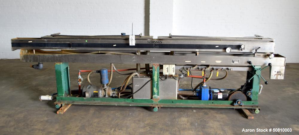 Used Maillefer Vacuum Sizing Tank, Model CB 63
