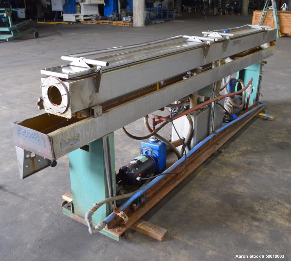 Used Maillefer Vacuum Sizing Tank, Model CB 63