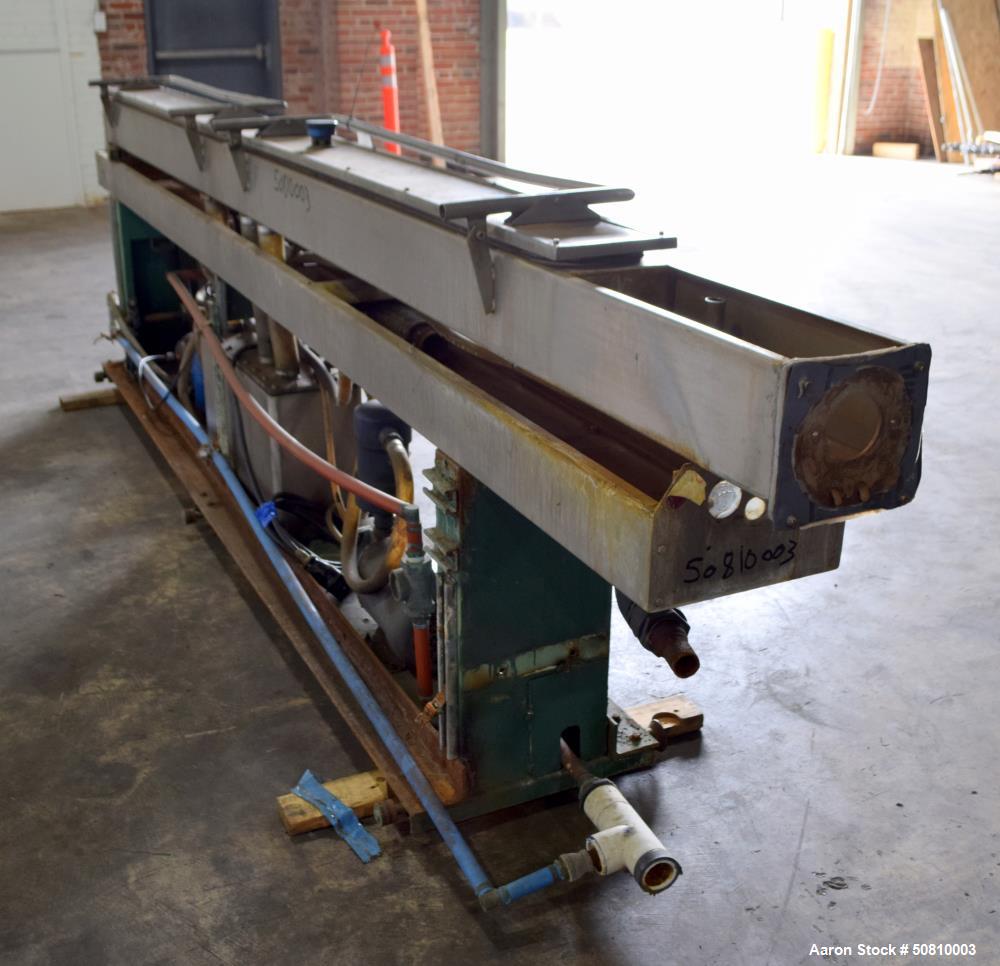Used Maillefer Vacuum Sizing Tank, Model CB 63