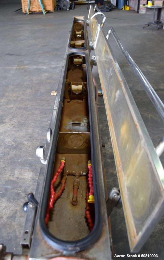 Used Maillefer Vacuum Sizing Tank, Model CB 63